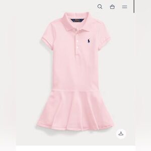 Ralph Lauren Light Pink Kids Polo Dress